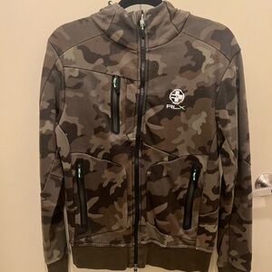 Vintage RLX Camo Jacket with Zipper Pockets